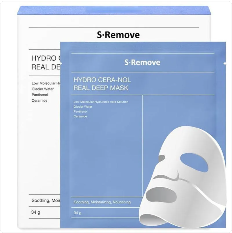 Mascarilla facial lifting antiarrugas de hidrogel